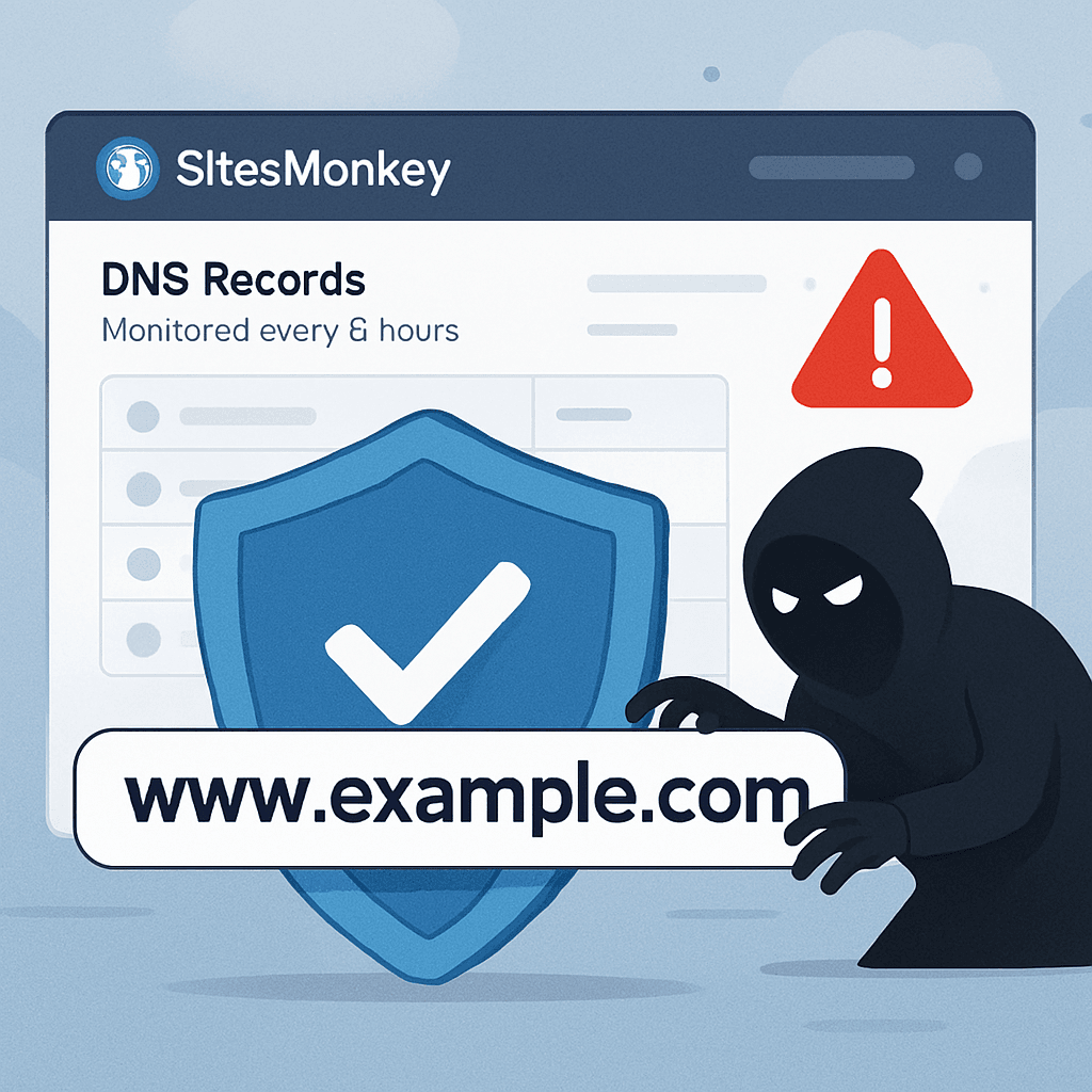 A digital security themed illustration for a WordPress blog. The image shows a shield protecting a d 2
